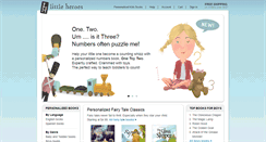 Desktop Screenshot of littleheroes.com