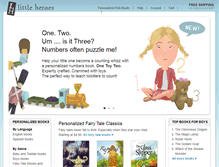 Tablet Screenshot of littleheroes.com